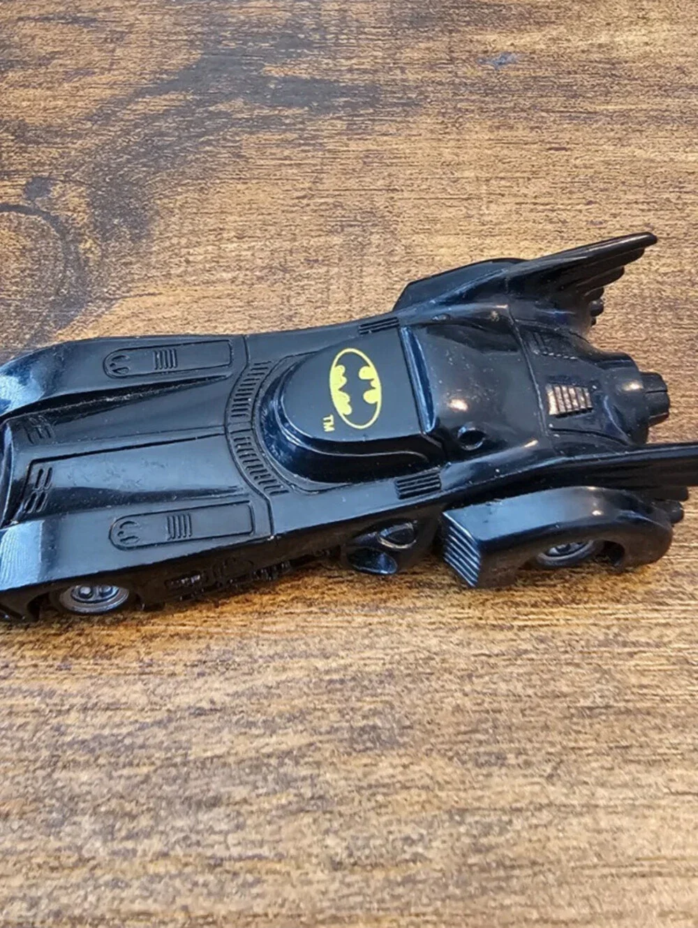 Vintage ERTL 1989 Batman Batmobile Die-cast Metal Toy 1:64 Scale